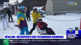 Réallon: les sports d'hiver accessibles à tous grâce à l'handiski
