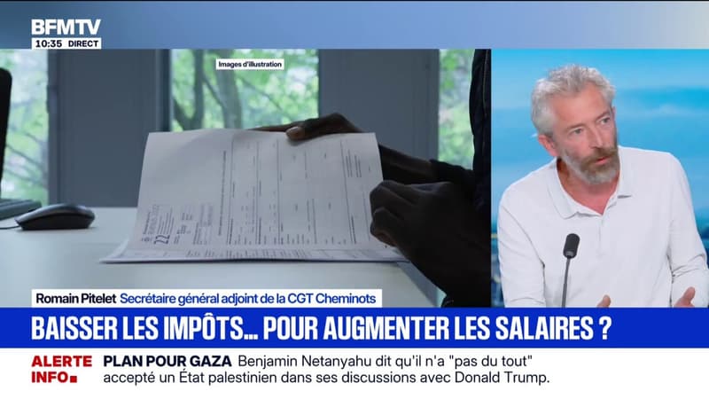 Baisse d'impôts en faveur du travail: 