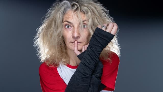 L'actrice Corinne Masiero, à Paris le 17 novembre 2021