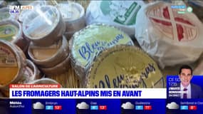 Salon de l'agriculture: les fromagers haut-alpins mis en avant