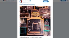 #CeciNestPasUnIsoloir est la campagne du gouvernement pour les Européennes.