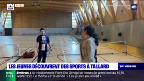 Hautes-Alpes: des jeunes collégiens découvrent des sports à Tallard