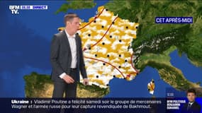 Des précipitations et quelques éclaircies dans le Sud-Est, des températures estivales dans le Nord...la météo de ce dimanche 