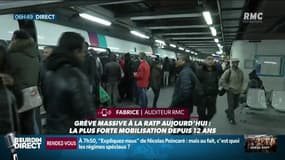"Nous demandons un remboursement partiel des usagers abonnés à la RATP"