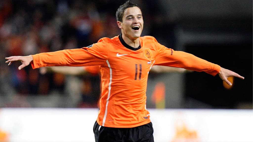 Afellay avec la sélection néerlandaise Afellay avec la sélection néerlandaise