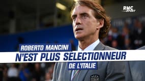 Roberto Mancini n’est plus sélectionneur de l’Italie