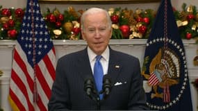 Joe Biden: "Il n'y a pas de raison de paniquer" face au variant Omicron