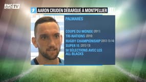 Top 14 – La star Aaron Cruden est arrivée à Montpellier