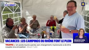 Vacances : les campings du Rhône font le plein