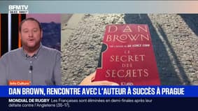 "Da Vinci Code", "Le secret des secrets"... rencontre avec Dan Brown à Prague, l'auteur à succès