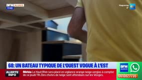 Mulhouse: découverte d'une toue cabanée made in Alsace 