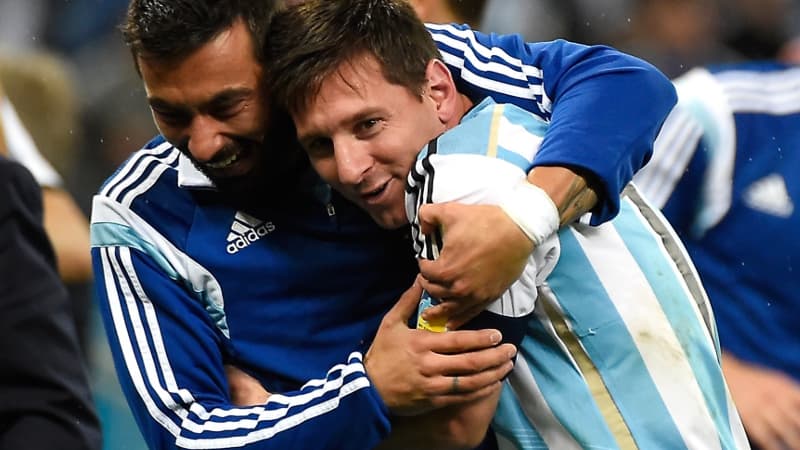 Messi et Lavezzi