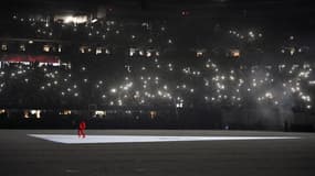 Le rappeur Kanye West a présenté jeudi soir son dixième album, "Donda", lors d'une séance d'écoute dans un stade plein à Atlanta
