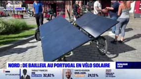 Nord: ils pédalent de Bailleul au Portugal, à vélo solaire, pour promouvoir les mobilités douces