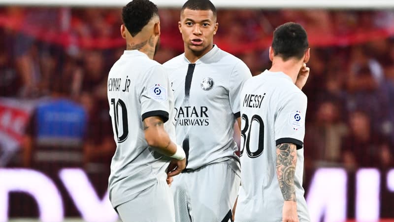 Messi Neymar Mbappé