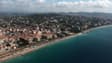 Une vue de la Côte d'Azur.
