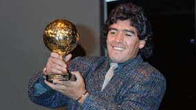 Le Ballon d'or Adidas de Diego Maradona, le 13 novembre 1986