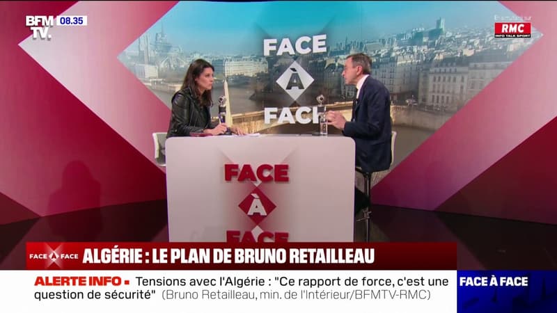 France-Algérie: Je ne veux pas que ce qu'il s'est produit à Mulhouse, se reproduise demain, affirme Bruno Retailleau