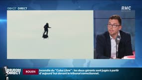 Odeur de kérosène, nuisances sonores… Les voisins de Franky Zapata, en guerre contre son flyboard