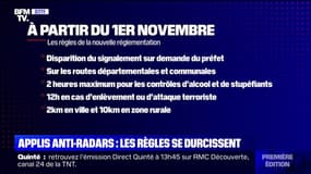 Applications anti-radars: la réglementation évolue au 1er novembre