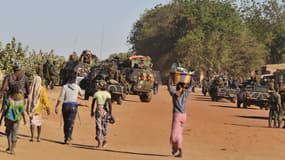 Diabali, située à 350 km au nord de la capitale Bamako, avait été conquise le 14 janvier par les islamistes.