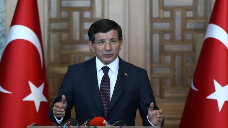 Le Premier ministre turc Ahmet Davutoglu