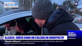 Haut-Rhin: en grève, les enseignants dénoncent le sureffectif dans un collège à Illzach