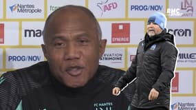 Nantes : "Marcher sur l'OM", Kombouaré s'amuse de sa petite phrase