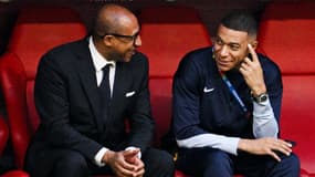Philippe Diallo et Kylian Mbappé