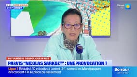 Parvis "Nicolas Sarkozy" au futur hôtel des polices à Nice : "c'est une véritable humiliation" pour Mireille Damiano, avocate et membre du collectif Viva!
