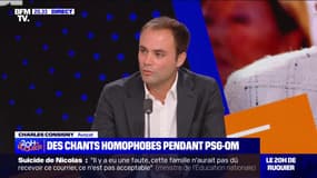 Chants homophobes au Parc des Princes: "Il ne faut pas importer le politiquement correct partout" selon Charles Consigny