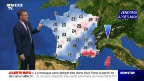 La météo pour ce vendredi 28 août 2020