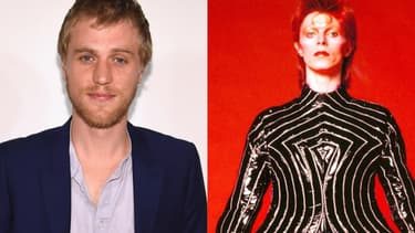 L'acteur Johnny Flynn / David Bowie en 1973