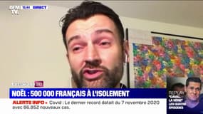 Covid-19: comme Jocelyn, 500.000 Français passeront Noël à l'isolement