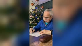 Michel, résident à l'Ehpad de Nédonchel (Pas-de-Calais) a écrit une lettre au Père Noël pour trouver un médecin.