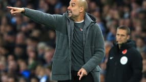Le gilet gris porte-bonheur de Pep Guardiola.