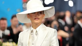 L'actrice Zendaya sur le tapis rouge du Met Gala le 5 mai 2025
