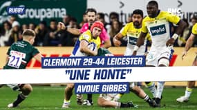 Clermont 29-44 Leicester : "C'est une honte" avoue Gibbes, le coach clermontois