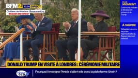 Windsor : cérémonie militaire en l'honneur de Donald Trump