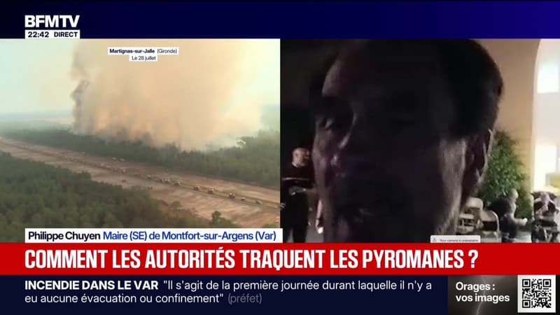 Incendie dans le Var: "On est dans une guerre tactique contre ce feu", témoigne le maire de Montfort-sur-Argens
