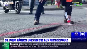 Essonne: pour Pâques, des motards s'adonnent à une chasse aux nids-de-poule