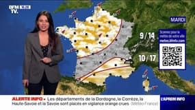 La météo pour ce lundi 11 décembre 2023