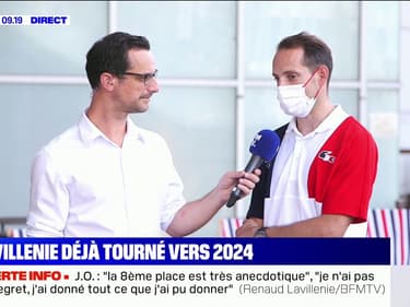Renaud Lavillenie sur BFMTV
