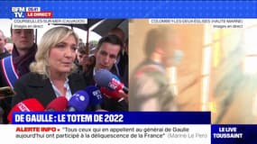 Héritage de de Gaulle: Marine Le Pen appelle Éric Zemmour à "un peu de modestie"