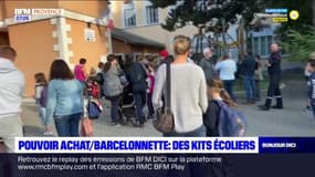 Alpes-de-Haute-Provence: des kits écoliers distribués aux enfants à Barcelonnette