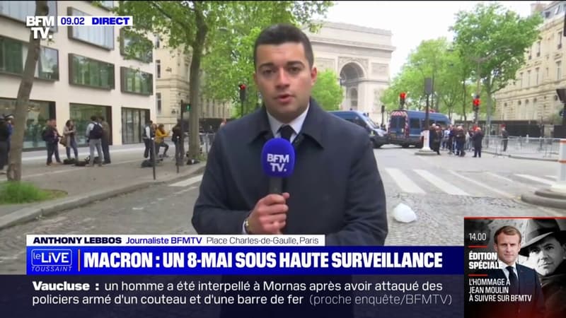 8-Mai: large périmètre de sécurité autour des Champs-Élysées