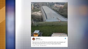 Le trafic des Eurostar a dû être interrompu pendant plusieurs heures