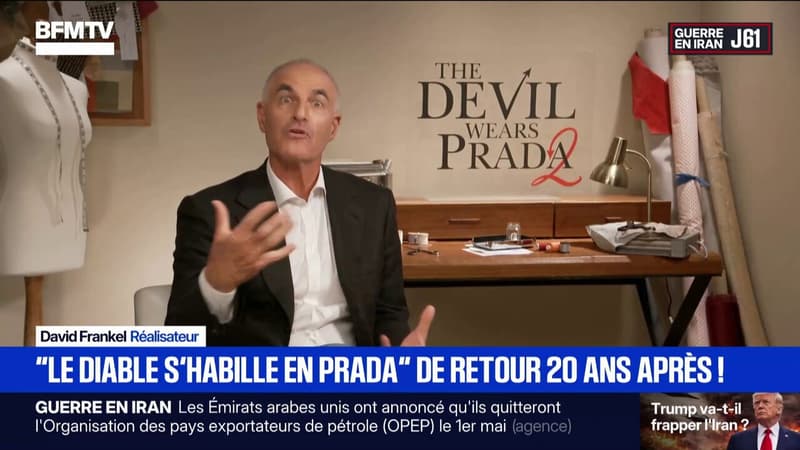 Vingt ans après le premier film "Le Diable s'habille en Prada", le réalisateur David Frankel en dévoile la suite