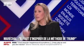 "Jean-Marie Le Pen a été précurseur sur un certain nombre de sujets", affirme Marion Maréchal, députée européenne
