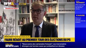 PS: Olivier Faure appelle Boris Vallaud à le "rejoindre", afin de "former une nouvelle direction"